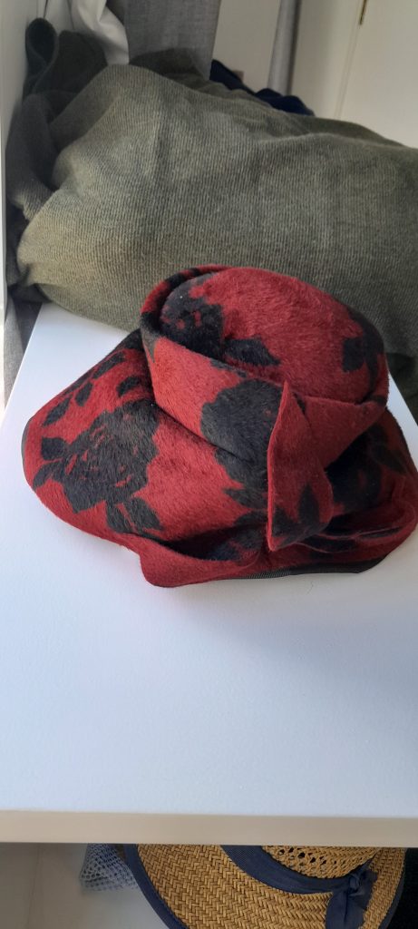 Christine Bec Vintage Peachbloom Hat